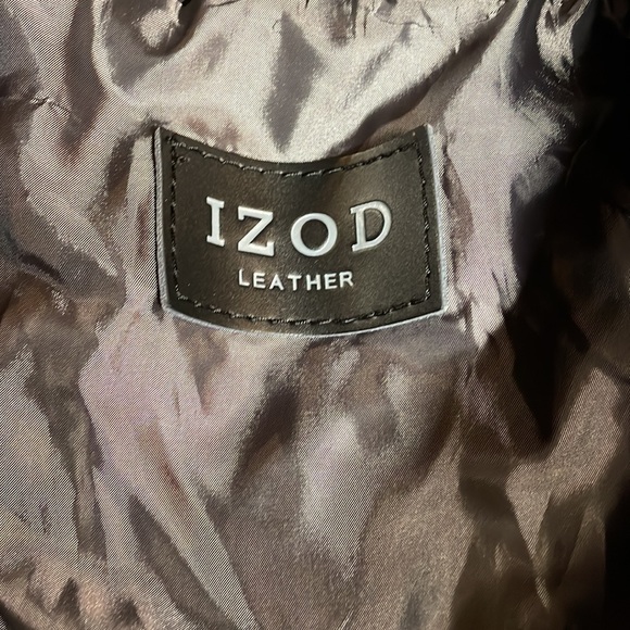 Size large men’s leather jacket - Picture 3 of 6